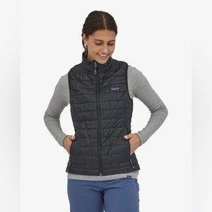 Women’s black Patagonia vest